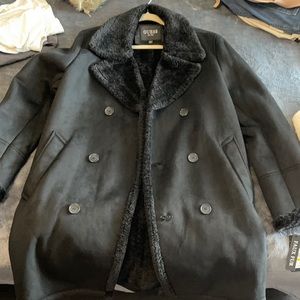 Men black coat